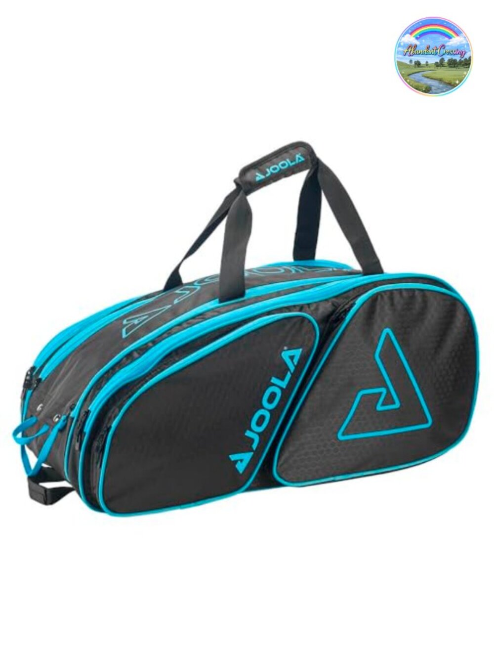 Pickleball Paddle Bag Backpack Duffel 4 Rackets Thermal Insulated Fence Hook